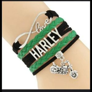 INFINITY LOVE HARLEY HANDMADE ROPE WEAVE WRISTBAND